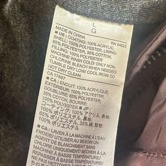 Vintage Women’s BANANA REPUBLIC Quilted Full Zip Snap Vest Large - Picture 8 of 8